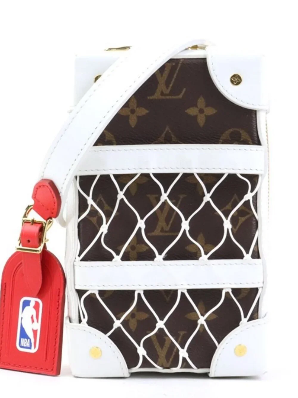 LOUIS VUITTON LV×NBA Soft Trunk Phone Box Body Bag